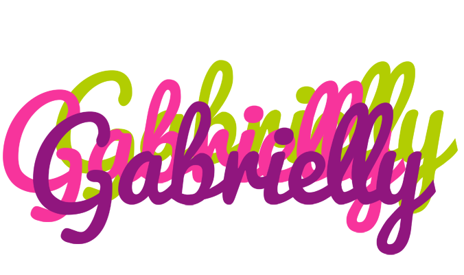 Gabrielly flowers logo