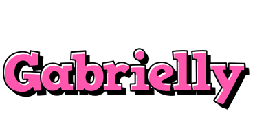 Gabrielly girlish logo
