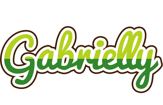 Gabrielly golfing logo