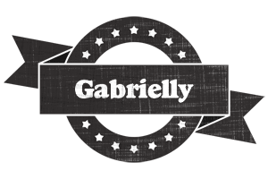 Gabrielly grunge logo