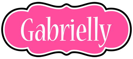 Gabrielly invitation logo