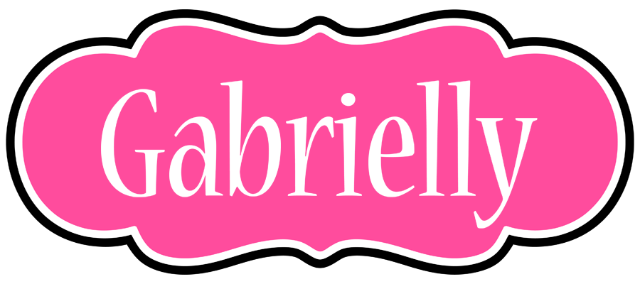 Gabrielly invitation logo