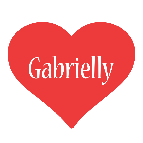 Gabrielly love logo