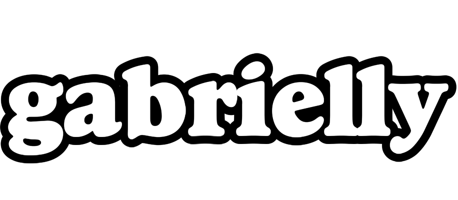 Gabrielly panda logo