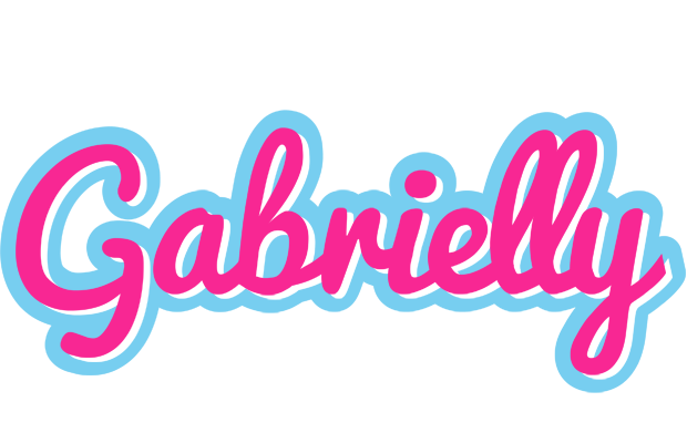 Gabrielly popstar logo