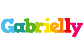 Gabrielly rainbows logo