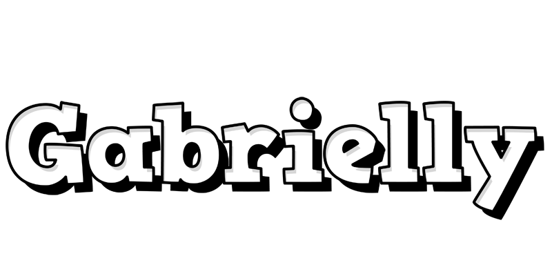 Gabrielly snowing logo