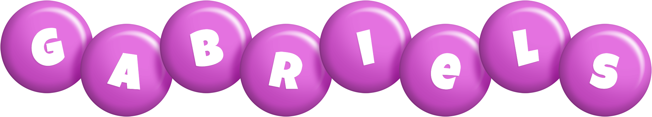 Gabriels candy-purple logo