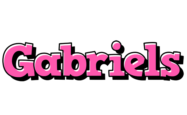 Gabriels girlish logo