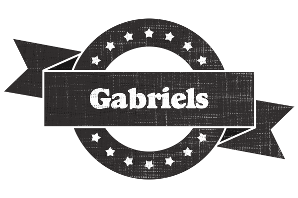 Gabriels grunge logo