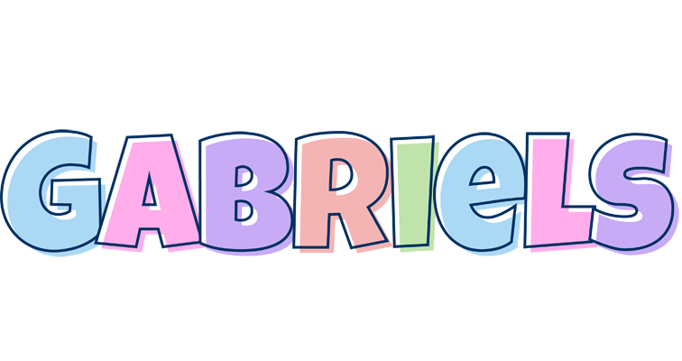 Gabriels pastel logo