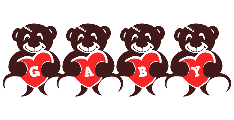 Gaby bear logo
