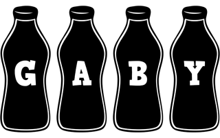 Gaby bottle logo