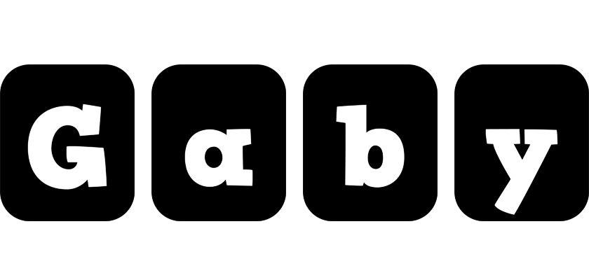 Gaby box logo