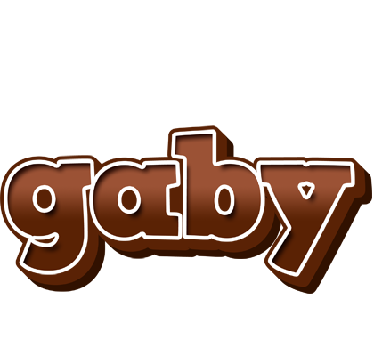 Gaby brownie logo