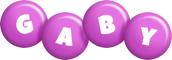 Gaby candy-purple logo