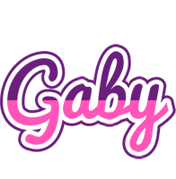 Gaby cheerful logo