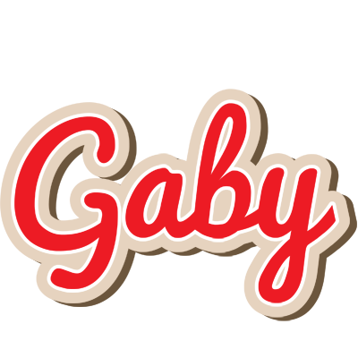 Gaby chocolate logo