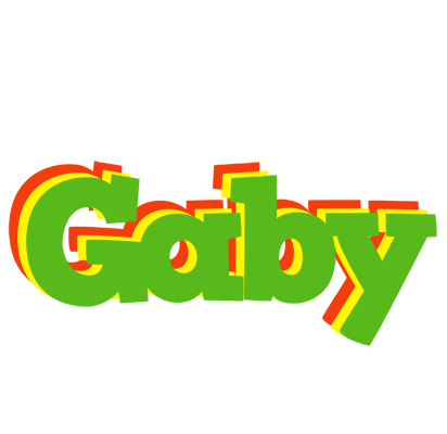 Gaby crocodile logo