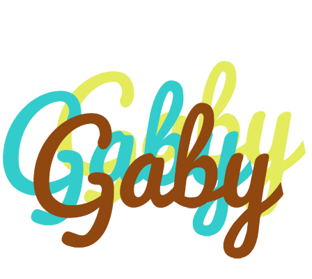 Gaby cupcake logo