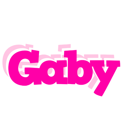 Gaby dancing logo