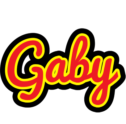 Gaby fireman logo