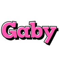 Gaby girlish logo