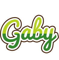 Gaby golfing logo