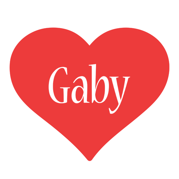 Gaby love logo