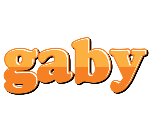 Gaby orange logo