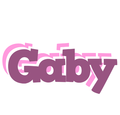 Gaby relaxing logo