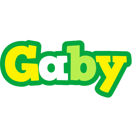 Gaby soccer logo