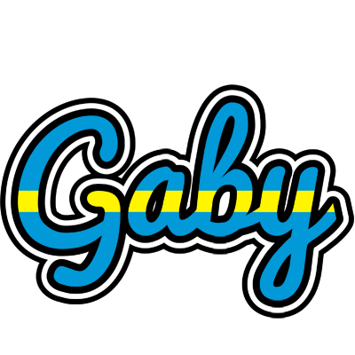 Gaby sweden logo