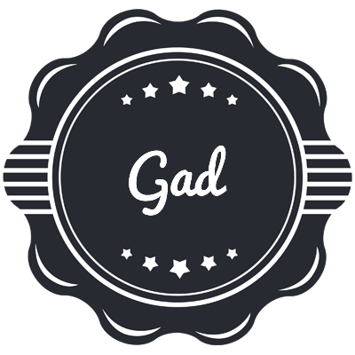Gad badge logo