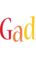 Gad birthday logo