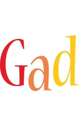 Gad birthday logo