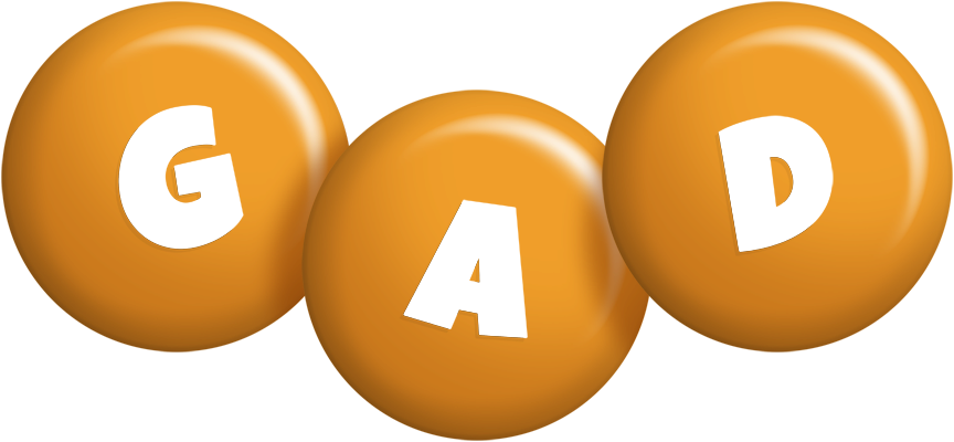 Gad candy-orange logo