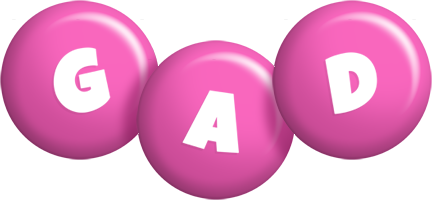 Gad candy-pink logo