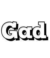 Gad snowing logo