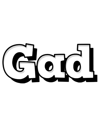 Gad snowing logo