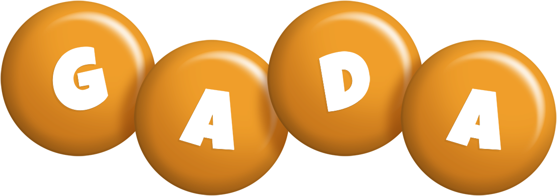 Gada candy-orange logo