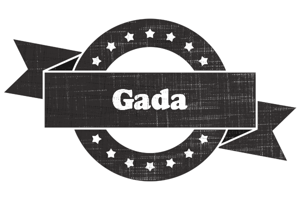 Gada grunge logo