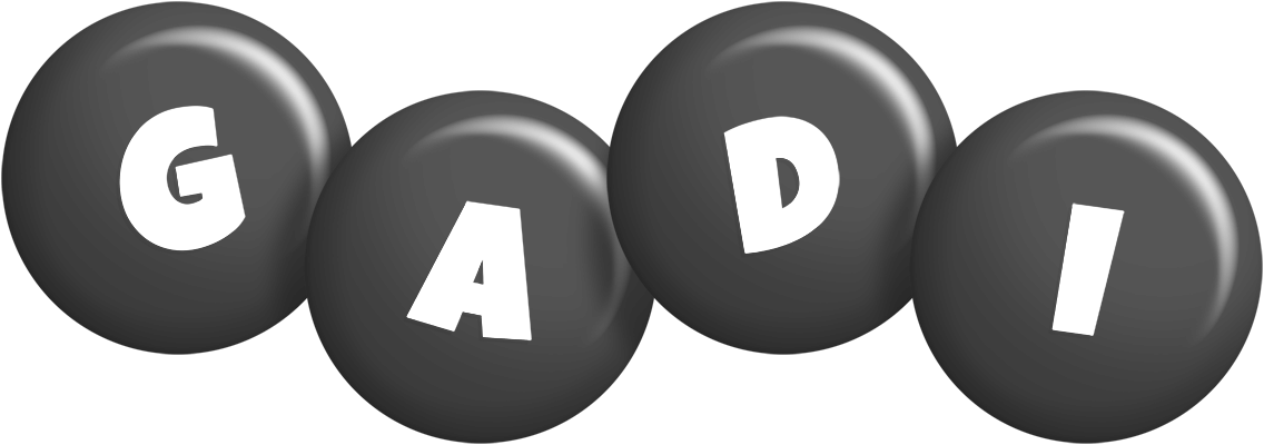 Gadi candy-black logo