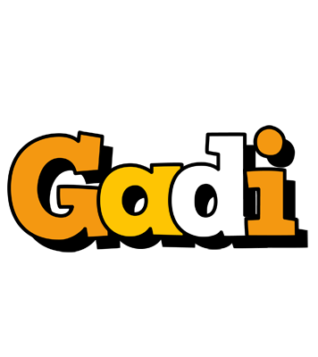 Gadi cartoon logo