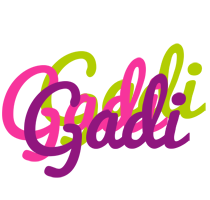Gadi flowers logo