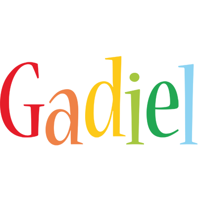Gadiel birthday logo