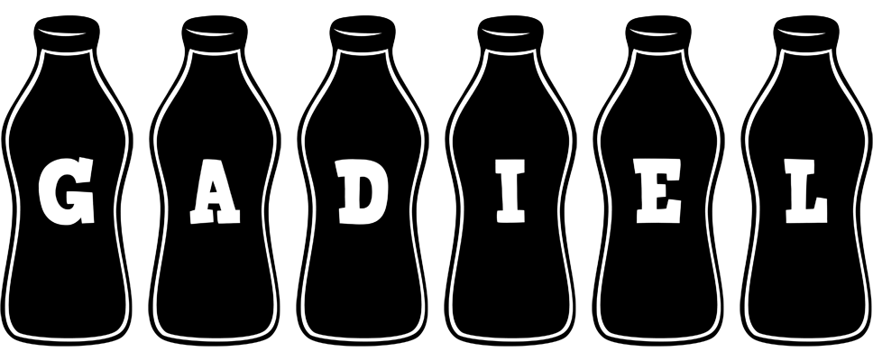 Gadiel bottle logo