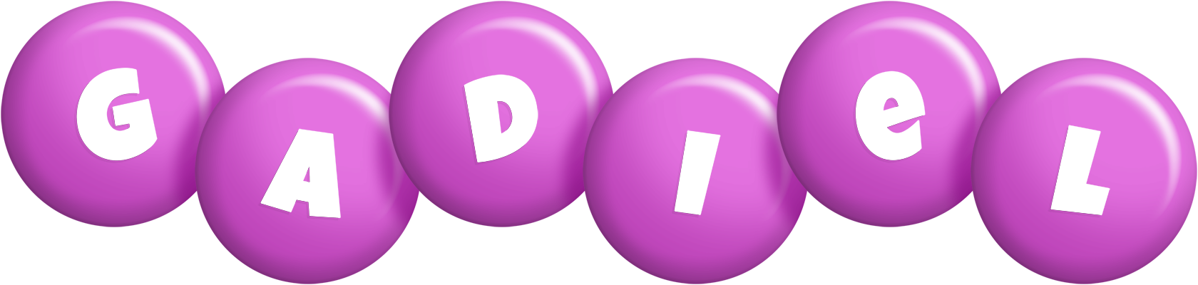 Gadiel candy-purple logo