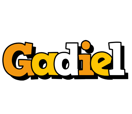 Gadiel cartoon logo