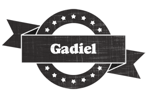 Gadiel grunge logo